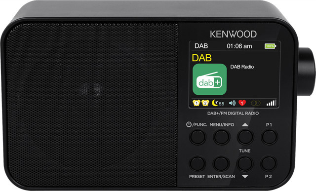 Kenwood CR-M30DAB DAB+ Radio in Schwarz - Bild 1