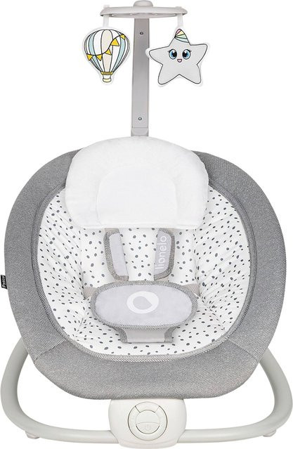 Lionelo Babyschaukel Pascal in Grau - Bild 1