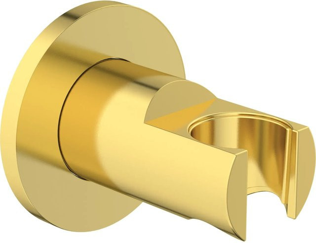 Ideal Standard Brausehalter Idealrain Atelier rund Wandmontage in Brushed Gold - Bild 1