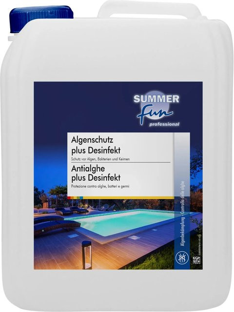 Summer Fun professional Algenschutzmittel Plus Desinfekt Premium 5, l Flüssig - Bild 1