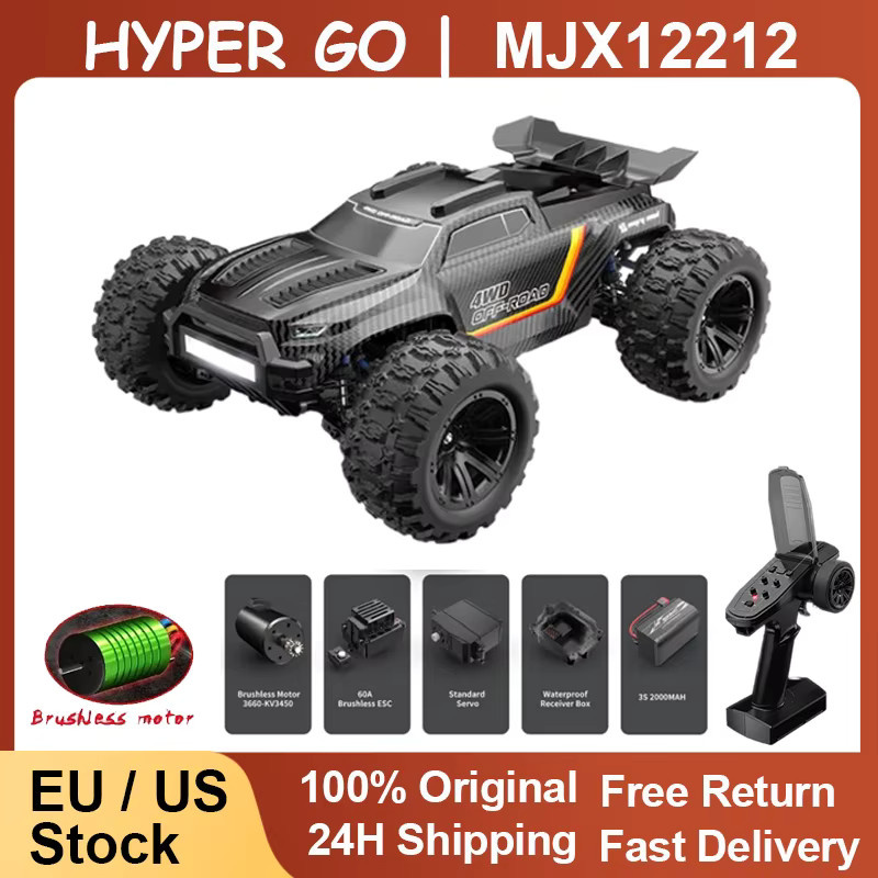 MJX 12212 Monster Truck, ferngesteuertes Auto, 1:12, Allradantrieb - Bild 2
