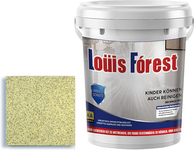 Jiangnan A Epoxid-Bodenfarbe in Gelb mit Hochglanzeffekt für Innen und Außen, 55 ml - Bild 1