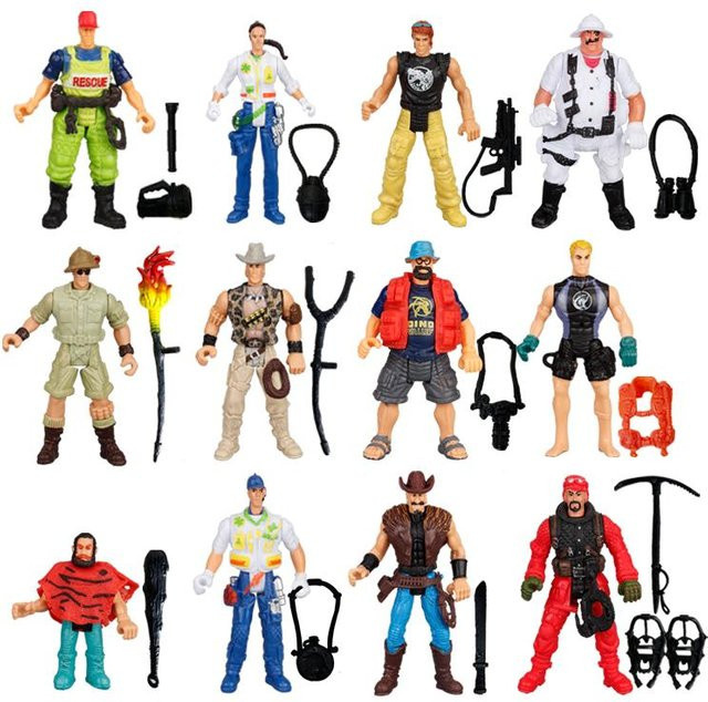 Yiran toy 1 Militär Actionfiguren Spielset bunt / mehrfarbig ab 3 Jahren - Bild 1