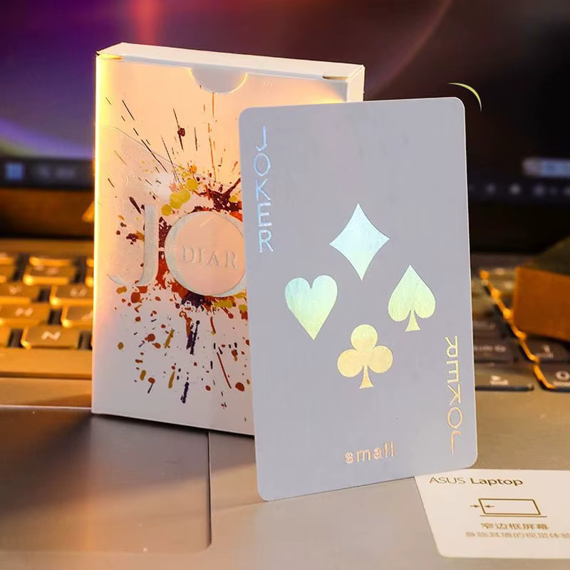 Leuchtendes Poker-Kartenset, Partyspiel, Pappe / Karton - Bild 2