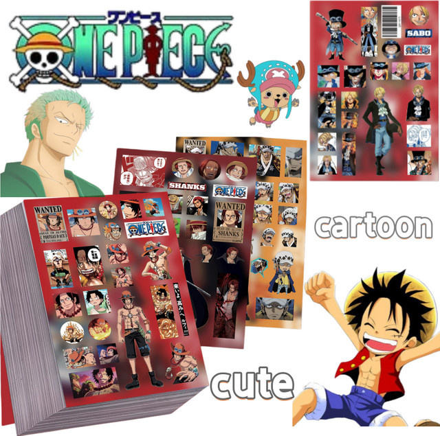 One Piece Shanks Aufkleber, Piraten, Bunt / Mehrfarbig - Bild 1