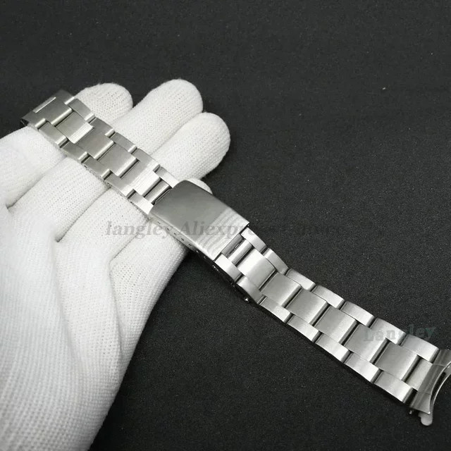 Uhrenarmband Edelstahl, Oyster, Silber, Unisex - Bild 1