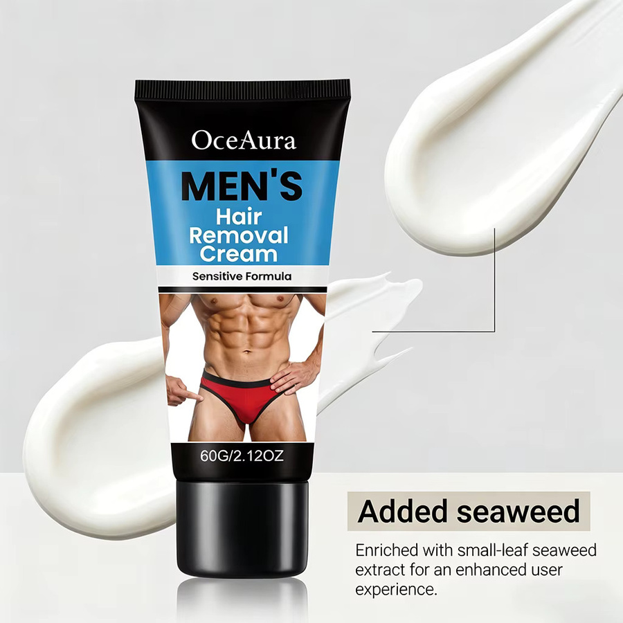 OceAura Haarentfernungscreme für Herren, Körper - Bild 4