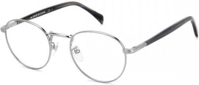 David Beckham DB 1127 Korrektionsbrille, Herren, Vollrand, Oval, Metall, Silver/Grey - Bild 1