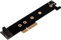 Silverstone SST-ECM26-V2 Schnittstellenerweiterung PCIe USB-Expansion-Card für SSD in Schwarz - Bild 1