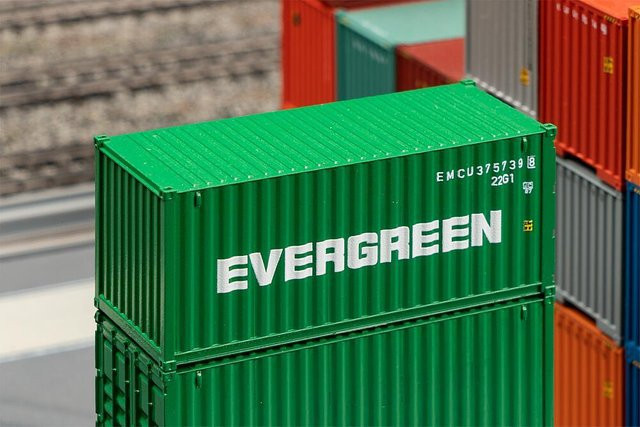 Faller 20' Evergreen Container, 1:87 (Spur H0) - Bild 2