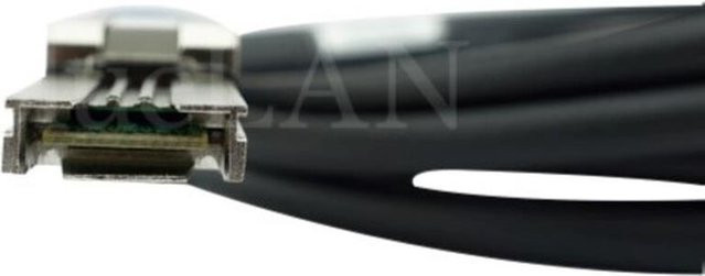 BlueLAN MiniSAS Kabel SFF-8088 in Schwarz, Länge: 5 Meter - Bild 1