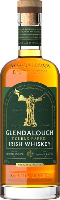 Glendalough Double Barrel Irish Whiskey, Irland, 42% Vol., 0,7 l - Bild 1