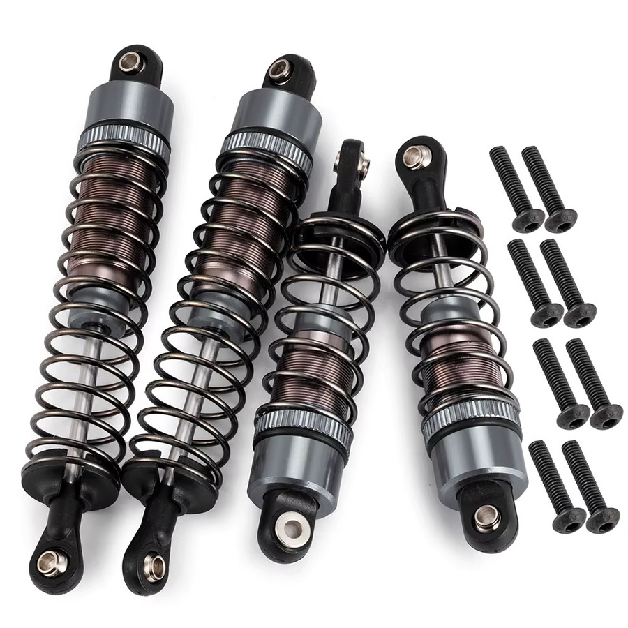 AXSPEED Alu-Legierung Stoßdämpfer-Set, 4-teiliges Set, 1:10, Blau - Bild 5