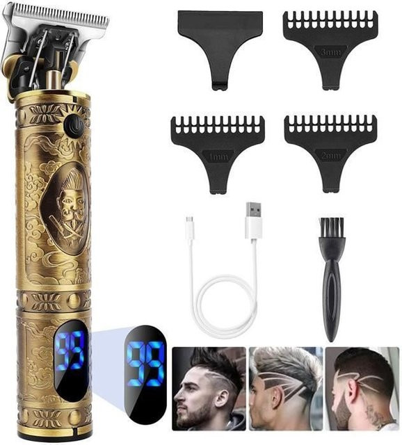 AUDBURN Herren-Haarschneider, Gold - Bild 1
