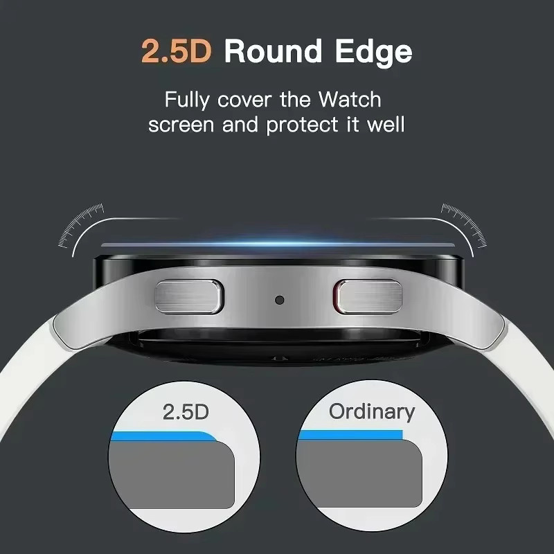 Samsung Galaxy Watch Series Schutzfolie aus hochauflösender Hydrogel-Membran mit 9H gehärtetem Glas, transparent - Bild 2
