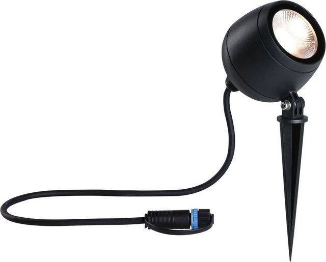 Paulmann Plug & Shine LED-Gartenstrahler Kikolo Anthrazit IP65 7,2 W Warmweiß 20° - Bild 1