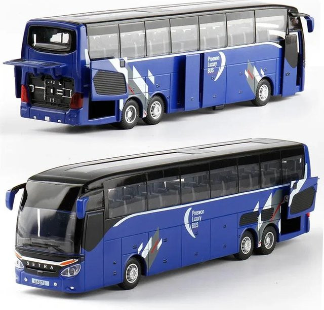 Discover Intime Geschäftsbus Modell, 1:32, Metall, ab 14 Jahren - Bild 1