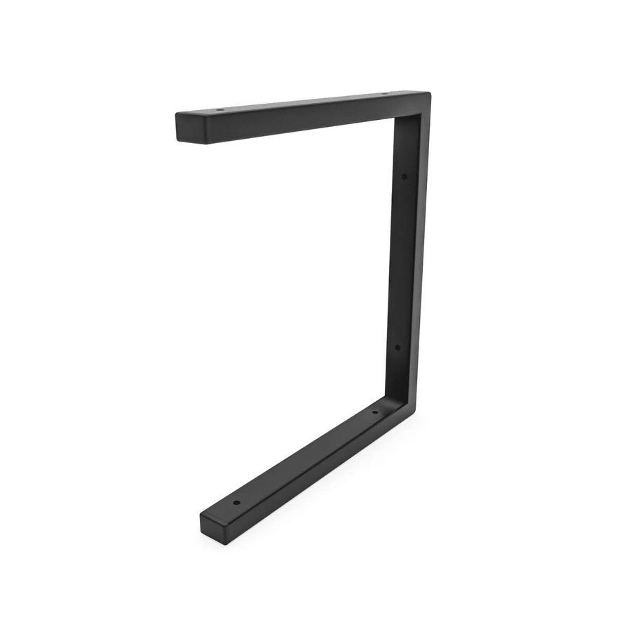 HEVVA Schwerlast Regalhalter ERLENBERG aus Stahlrohr, Tiefe: 30 cm, Schwarz matt - Bild 2