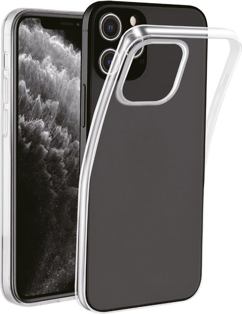Vivanco Super Slim Cover Handyhülle für iPhone 12 und iPhone 12 Pro, transparent - Bild 1
