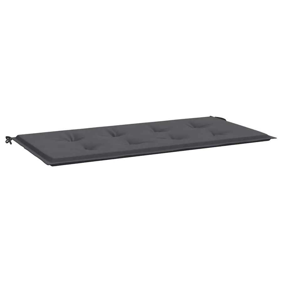 vidaXL Gartenbank-Auflage Anthrazit aus Oxford-Gewebe, B/T/H: 100 x 50 x 4 cm - Bild 2