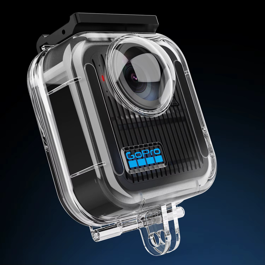 GoPro Max 2 Tauchgehäuse transparentes wasserdichtes Unterwassergehäuse für Zubehör - Bild 3