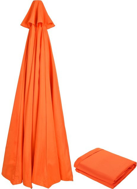 OutsideWorld Ersatz-Sonnenschirmbespannung aus wasserdichtem Polyester in Orange, Durchmesser: 270 cm, Typ 3 - Bild 1