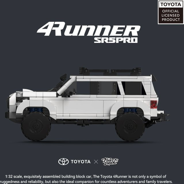 Toyota 4Runner SR5 PRO, Baukasten-Auto, 1:32 Maßstab, ab 8 Jahren - Bild 1