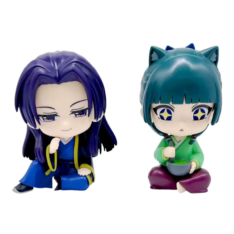 Bandai Die Apothekerin Maomao und Jinshi Mini Figuren Q-Version, mehrfarbige Anime-Modelle aus Kunststoff, Höhe: 12 cm - Bild 3