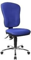 Drehstuhl Topstar Steelpoint80 in Blau mit Stoffbezug - Bild 1