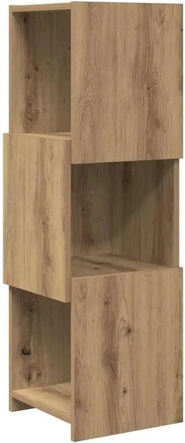 vidaXL Eckschrank Artisan-Eiche in Braun aus Holzwerkstoff, B/T/H: 30,5 x 30,5 x 95 cm - Bild 1