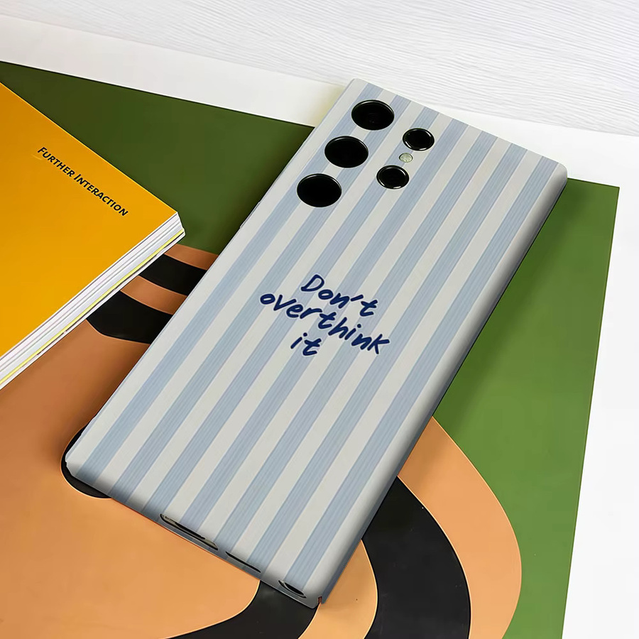 Aurbe Handyhülle für Samsung Galaxy S26 S25 S24 S23 Ultra Plus mit Küstenstreifen-Motiv und Doppelschicht-Filmüberzug - Bild 3