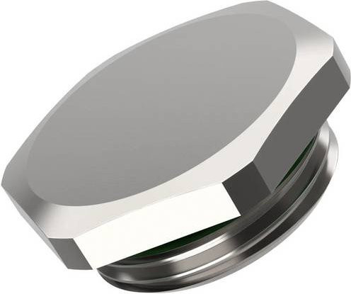 LAPP SKINDICHT BL-M 6KT Blindstopfen mit FKM O-Ring, Messing, Silber, 25 Stück - Bild 1
