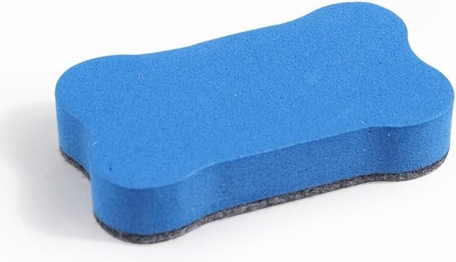 SZ-Damai Whiteboard-Radiergummis in Knochenform, 20 Stück, Blau, nicht magnetisch - Bild 1