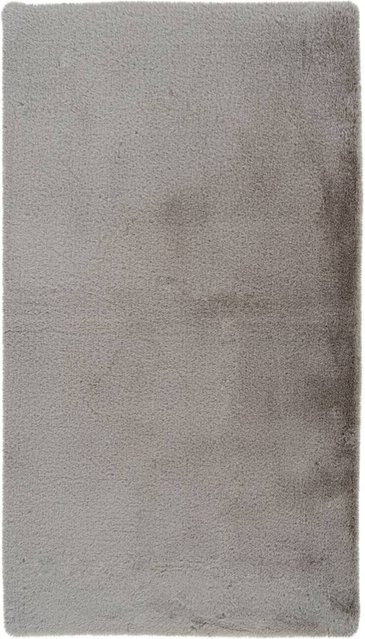 Kayoom Kurzflorteppich Badematte Rabbit Light hellgrau B/H/L: 50 x 2,4 x 90 cm - Bild 1
