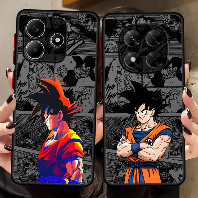 Funda Handyhülle Dragon Ball Goku Comic für Xiaomi Redmi Note Serie in Multicolour - Bild 1