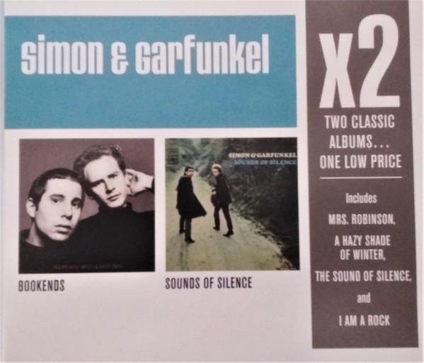 Simon & Garfunkel CD Sounds Of Silence X2 Columbia Rock White - Bild 1