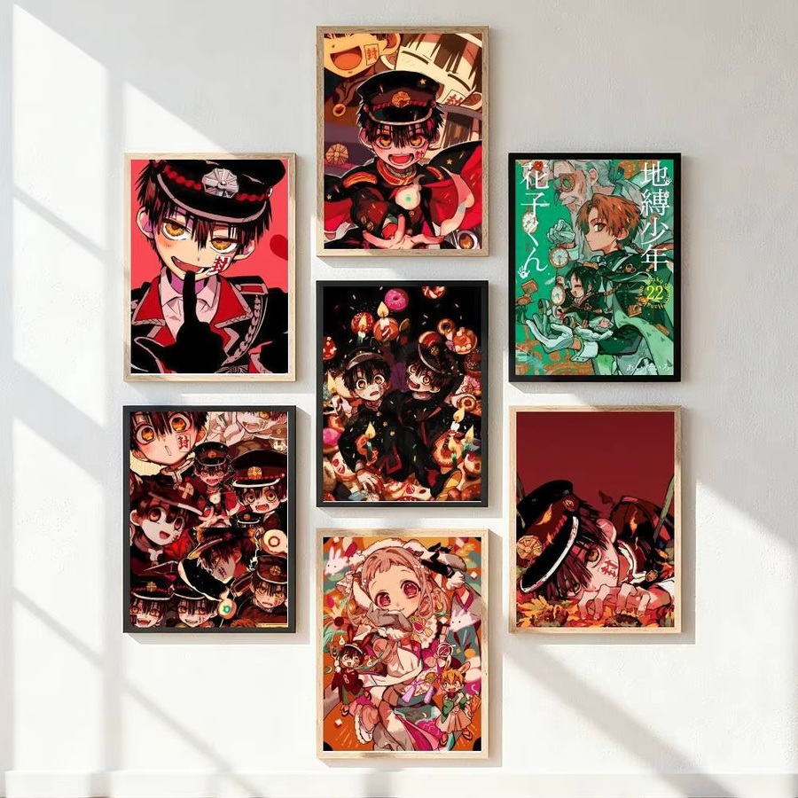 Kayou Anime-Poster Toilet-Bound Hanako-kun Kunstdruck in Mehrfarbig, Rechteckig - Bild 5