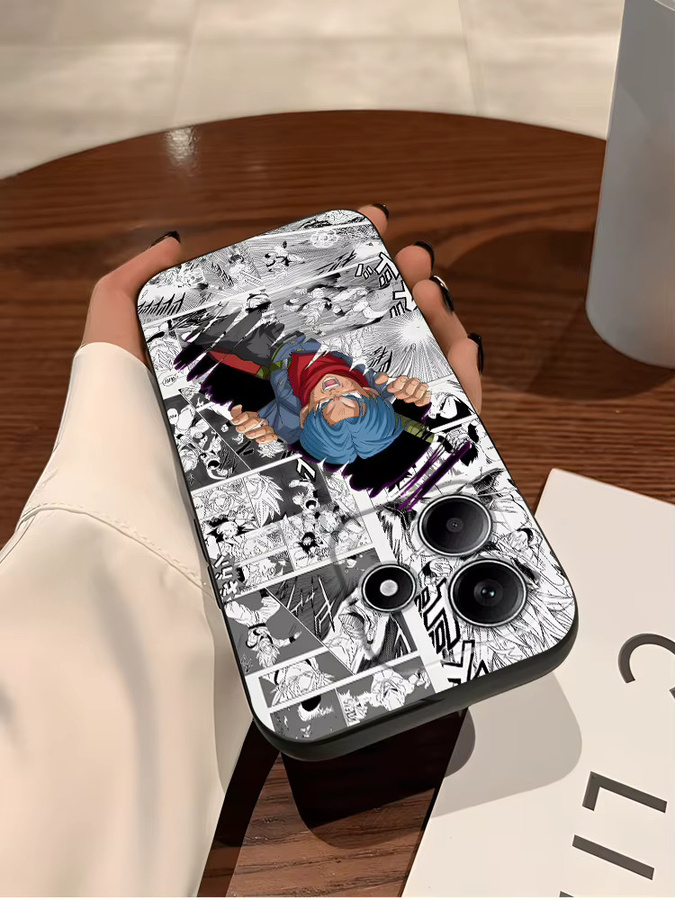 Schwarze weiche Handyhülle mit Dragon Ball Trunks Goten Motiv für Xiaomi Redmi Note 13 14 Pro Plus 9S 11S 7 8 10S 12S 9 10 11 12 Pro - Bild 6
