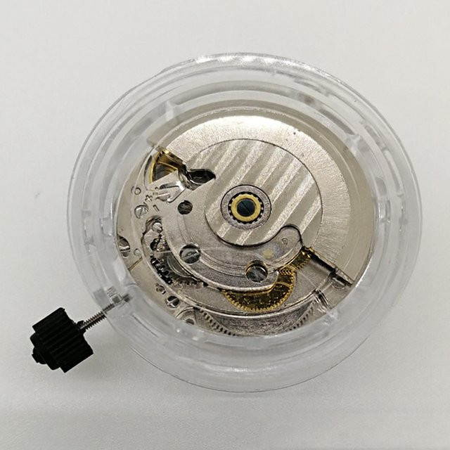 ELBA Automatikwerk, mechanisch, Datumsanzeige, Silber, Unisex - Bild 1