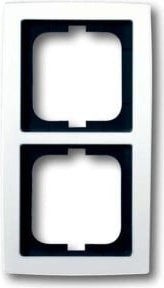 Busch-Jaeger 2-fach Rahmen in Weiß, IP20, Flush-Design - Bild 2