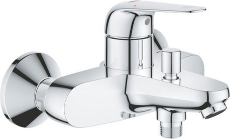GROHE Wannenarmatur Swift 2023 mit Einhebelmischer und Quickfix in Chrom/Silber - Bild 1