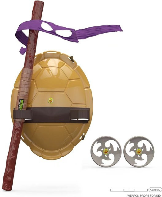 Bandai Mutant-Ninja-Turtles Schildkrötenpanzer-Set, Zubehör - Bild 1