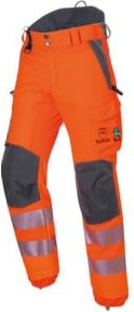 Kübler Schnittschutzhose REFLECTIQ PSA Klasse 3 in Warnorange/Anthrazit Größe S - Bild 1