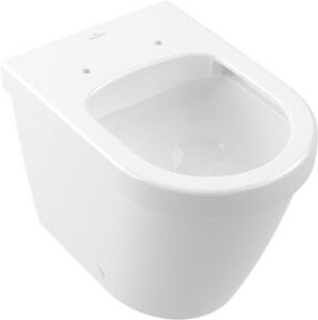 Villeroy & Boch Stand-WC Architectura Tiefspüler, spülrandlos, weiß, B/T: 37 x 54 cm - Bild 1