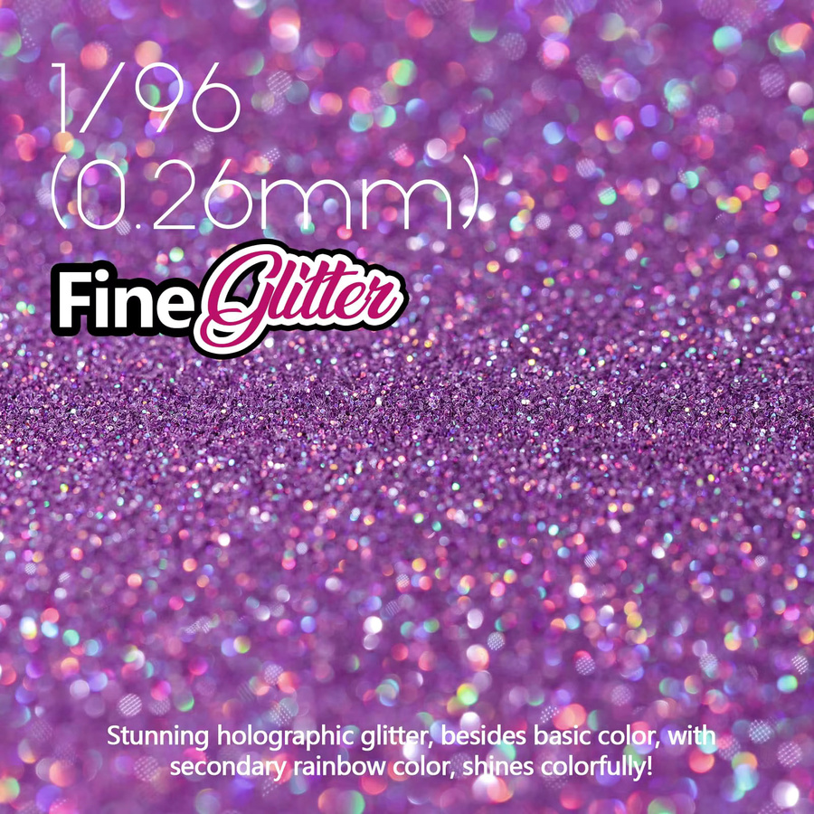 NOCIS Feinglitzerpulver, Hellviolett, Schimmernd - Bild 4