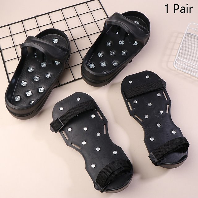 Flexible Spikes für Epoxid-Bodenbeschichtungen und selbstnivellierenden Zement in Schwarz aus EVA und Polyester - Bild 1