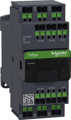 Schneider Electric CAD50ABL Hilfsschütz mit 5 Schließern in Grau - Bild 1