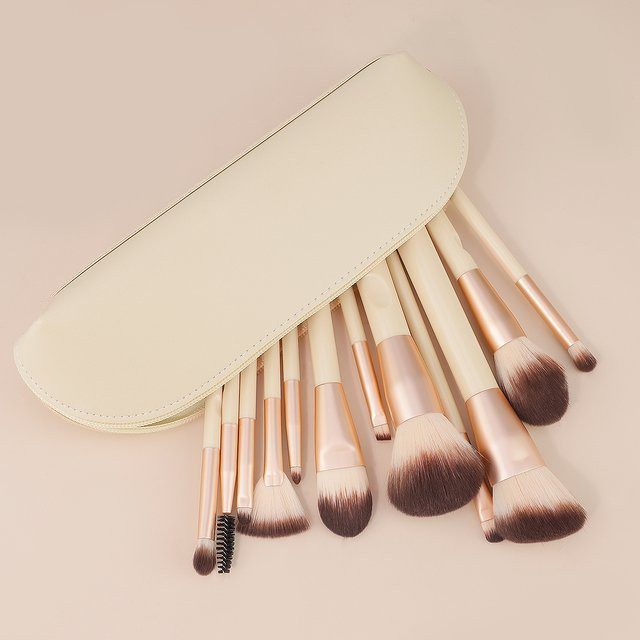 RANCAI Make-up-Pinsel-Set, 12-teilig, Unisex - Bild 1