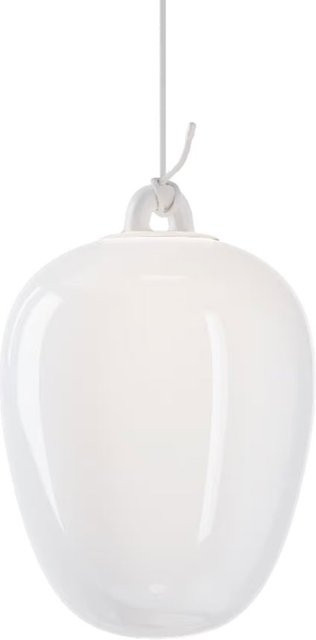 Lodes Oblò Medium LED-Pendelleuchte in Seidenweiß mit warmweißem Licht (2700K) - Bild 1