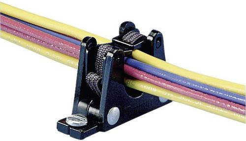 Panduit ER1.25-E4-X Befestigungssockel schwarz schraubbar für Bündel-Durchmesser bis max. 32 mm mit Befestigungsbinder - Bild 1